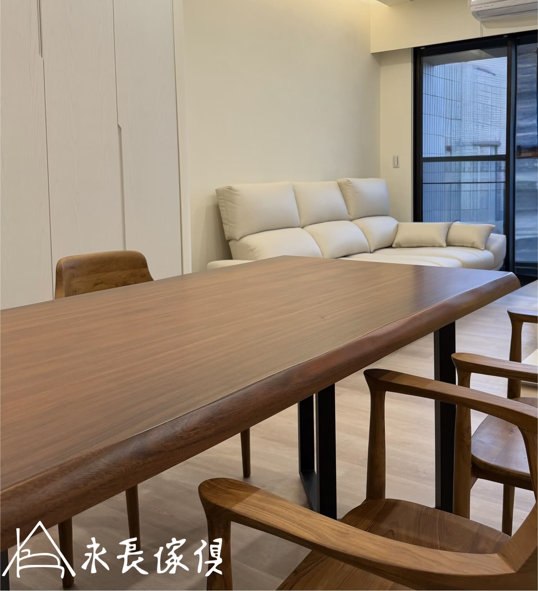 新竹實木餐桌推薦 餐桌設計 餐廳空間規劃 竹南室內設計